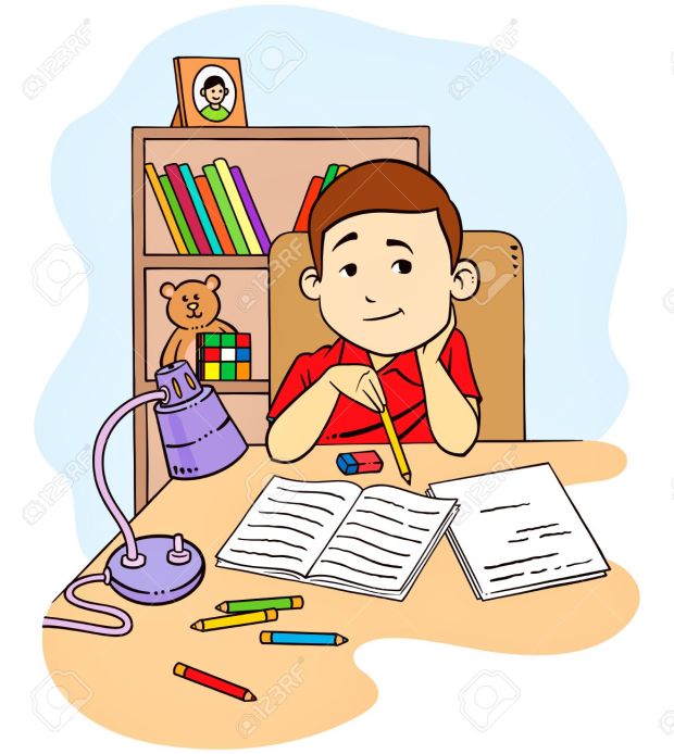 29202747-une-illustration-de-vecteur-d-un-enfant-à-étudier-et-faire-ses-devoirs-dans-sa-chambre